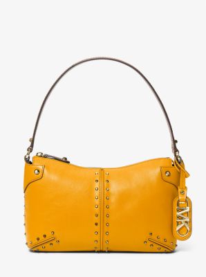 MICHAEL KORS Ava Pink Mauve Leather Crossbody Handbag Shoulder bag