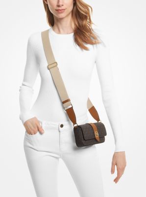 Greenwich Extra-Small Saffiano Leather Sling Crossbody Bag