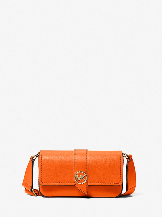 michaelkors.co.uk | Greenwich extra-small Saffiano Leather Sling Crossbody Bag