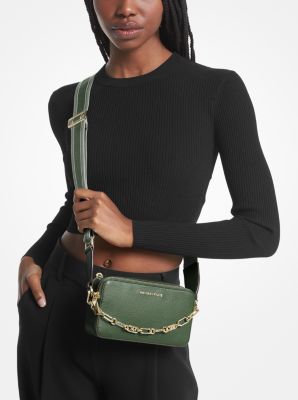 Ava Double Zipper Satchel