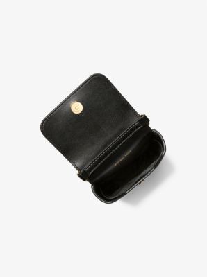 Michael Kors Jet Set Charm Solid Mercer Pebble Leather North South Chain  Phone Crossbody Bag