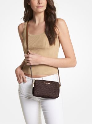 Michael Kors Outlet: Jet Set Large Saffiano Leather Crossbody Bag $89  Shipped (8 Colors)