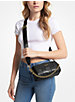 Jet Set Small Woven Leather Crossbody Bag image number 2