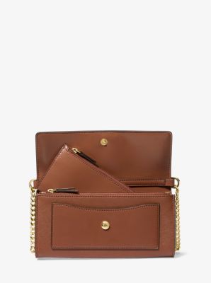 Jet Set Medium Saffiano Leather 2-in-1 Convertible Crossbody Bag