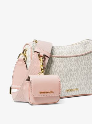 Michael Kors Jet Set Crossbody Bag With Case for Apple AirPods Pro