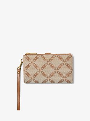 Adele Empire Logo Jacquard Smartphone Wallet | Michael Kors Canada