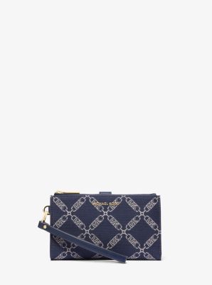 Adele Empire Logo Jacquard Smartphone Wallet | Michael Kors Canada