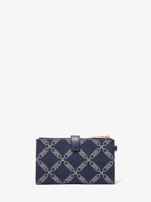 Smartphone-Brieftasche Adele aus Jacquard mit Empire-Logomuster image number 2