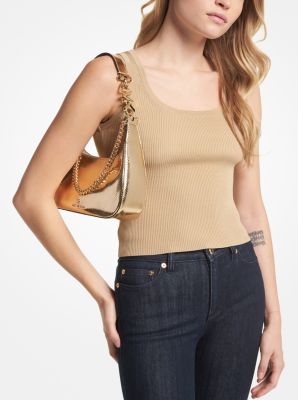 Piper Small Pebbled Leather Shoulder Bag