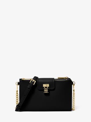 Michael Kors Mercer Medium Pebbled Leather Crossbody Bag – shopmixusa