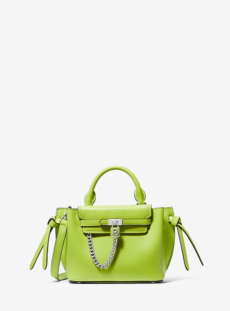 Hamilton Legacy Extra-Small Leather Belted Satchel - BRT LIMEADE - 32S3S9HC0L