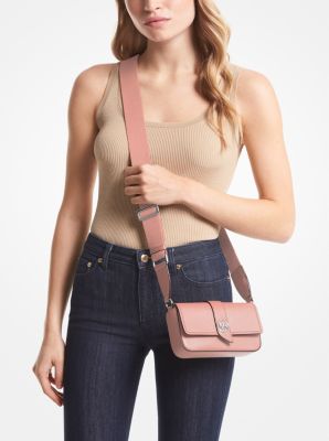 Greenwich Small Saffiano Leather Crossbody Bag