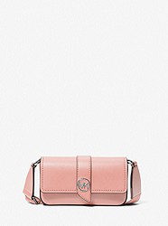 Greenwich Extra-Small Saffiano Leather Sling Crossbody Bag - PINK - 32S3SGRC1L
