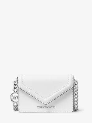 Jet Set Large Color-Block Saffiano Leather Envelope Crossbody Bag