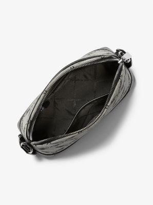 Jet Set Large Empire Logo Jacquard Dome Crossbody Bag image number 1