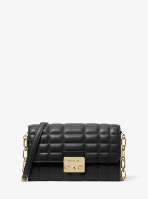 Tribeca Large Leather Convertible Crossbody Bag image number 0