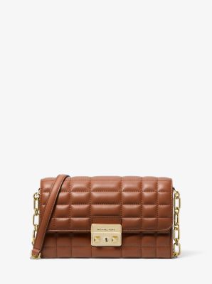 Tribeca Large Leather Convertible Crossbody Bag image number 0