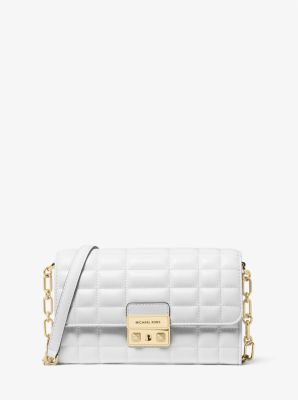 Michael kors white quilted bag on sale