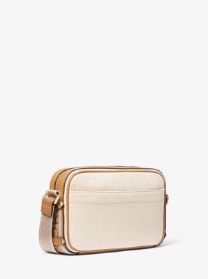 Maeve Large Canvas and Smooth Crossbody Bag | Michael Kors