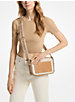 Maeve Large Canvas and Smooth Crossbody Bag image number 3