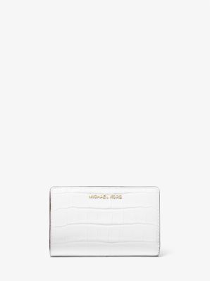 Empire Medium Crocodile Embossed Patent Leather Wallet