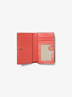 Empire Medium Crocodile Embossed Patent Leather Wallet