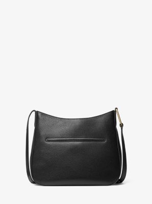 Kensington Large Pebbled Leather Crossbody Bag