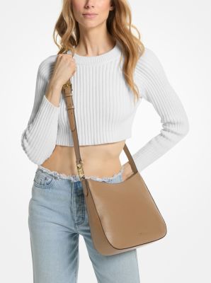 Kensington Large Pebbled Leather Crossbody Bag image number 1