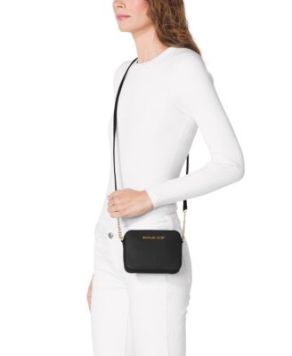 Jet Set Travel Saffiano Leather Crossbody Michael Kors Canada