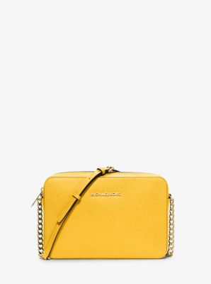 yellow mk purse