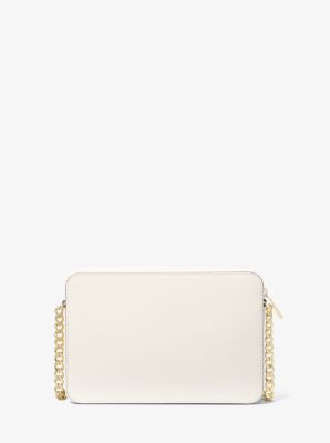 Grand sac à bandoulière Jet Set en cuir saffiano