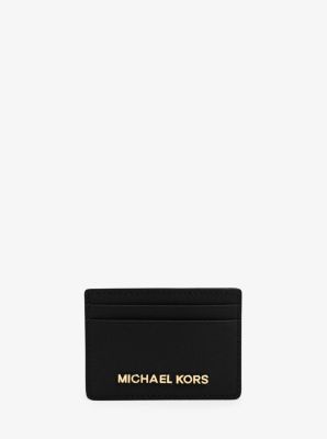 black michael kors card holder