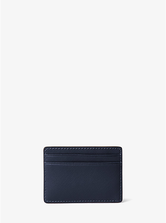 Travel Saffiano Leather Card Case image number 1