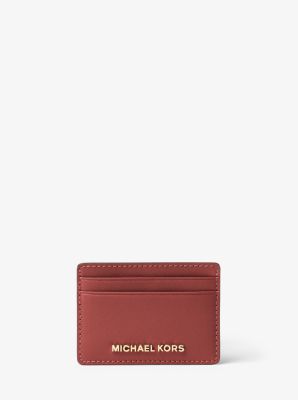 Michael Kors Jet Set Travel Saffiano Leather Card Case