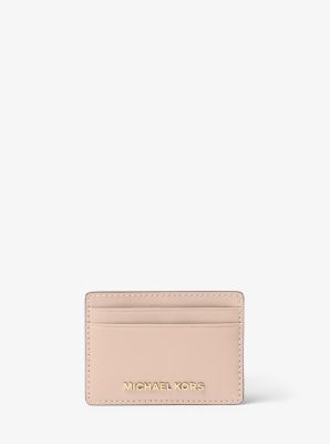 即発 Michael Kors★Jet Set Travel Card Holder Michael Kors Jet Set Travel Medium Zip Around Card Case