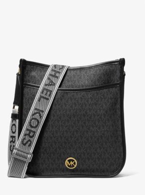 Logo Jacquard Bag Strap Michael Kors