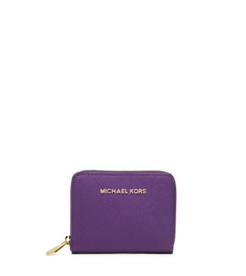 michael kors plum wallet