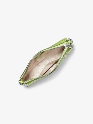 Michael kors green clutch best sale