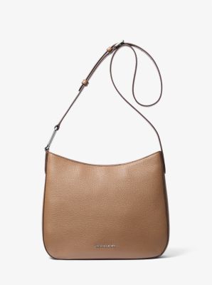 Kensington Large Pebbled Leather Crossbody Bag