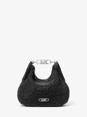 Kendall Small Straw Shoulder Bag image number 0