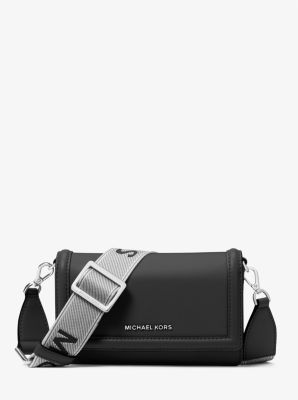 Michael kors black and white crossbody bag online