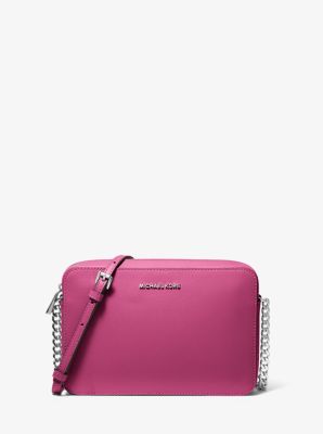 Michael kors jet set logo crossbody best sale