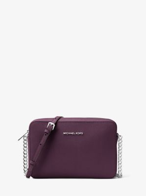 purple michael kors crossbody