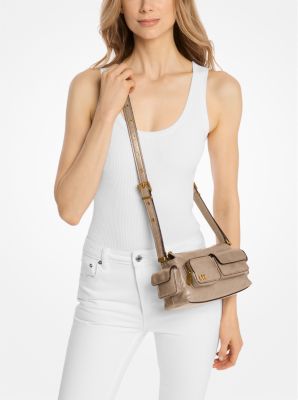 Bolso de hombro Dakota pequeño de piel image number 1