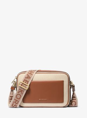 Bandolera Maeve grande de lona image number 0