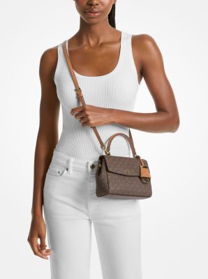 Ava Extra-Small Signature Logo Crossbody Bag image number 3