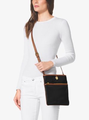 Kempton & Co. Woven Eva Shoulder Bag