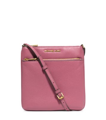 riley small pebbled leather messenger