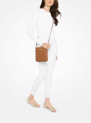 Michael kors riley pebble leather crossbody hotsell