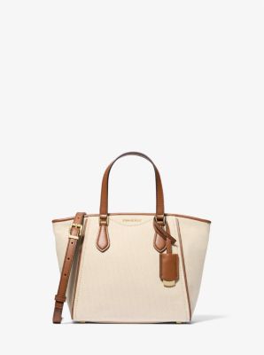 Michael Kors Taryn Small Canvas Convertible Crossbody Bag
